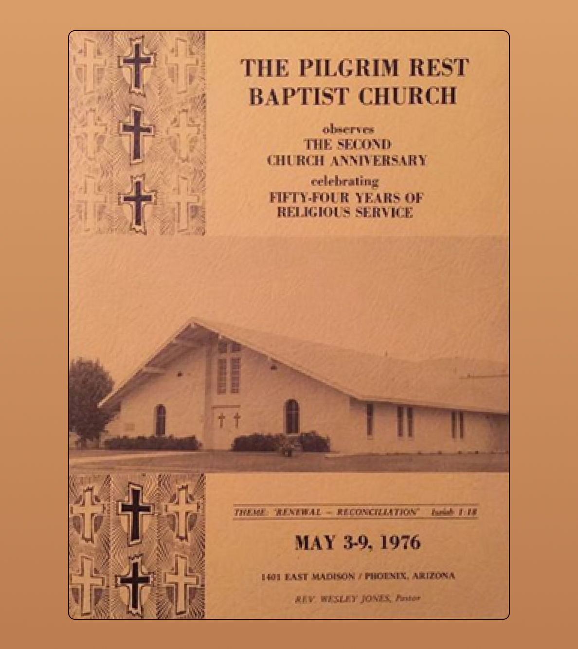 The History of Our Church - Pilgrim Rest Baptist Church